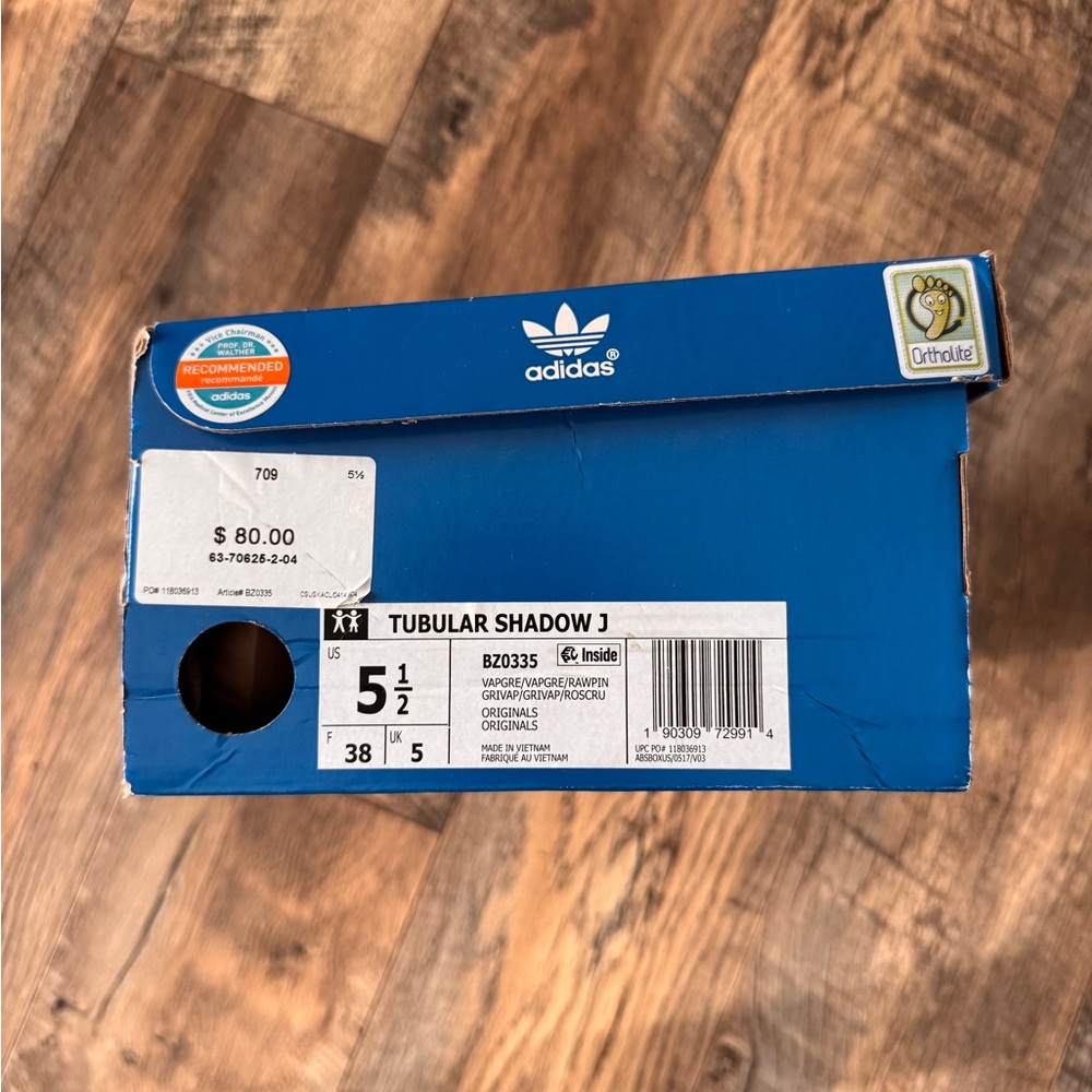 Adidas Tubular Shadow J in Blue